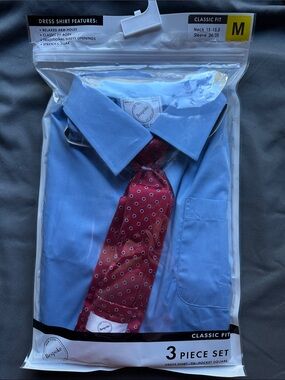 light blue dress shirt with red tie Bespoke | Shirts | Bespoke Buttondown Nwot The ideal hint of